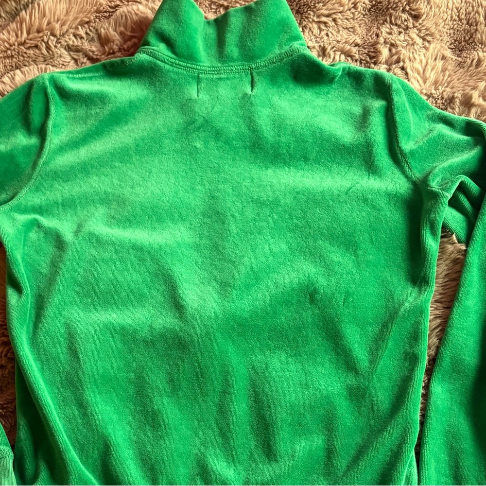Vintage Juicy Couture Tracksuit Jacket In Vibrant Green - Picture 2 of 5